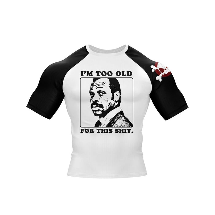 Mandotos Too Old short-sleeve T-shirt in size 0, featuring a casual design with a comfortable fit.