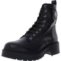 Mandotos International Tornado Femme Combat Boot with sturdy black leather upper and rugged lace-up design.