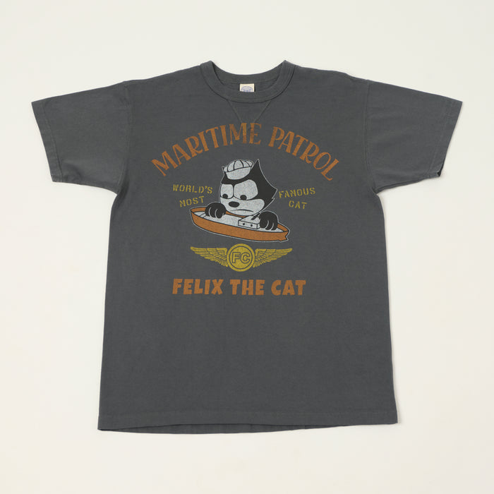 TOYS McCOY Felix The Cat 'Maritime Partrol' T-Shirt - Black