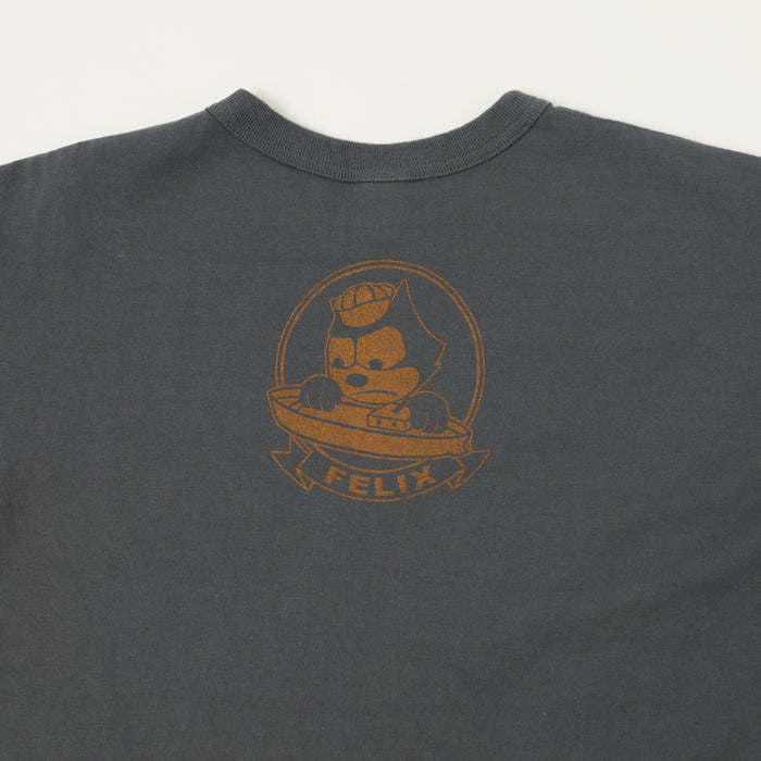 TOYS McCOY Felix The Cat 'Maritime Partrol' T-Shirt - Black