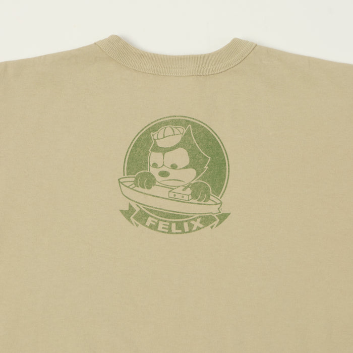 TOYS McCOY Felix The Cat 'Maritime Partrol' T-Shirt - Sand