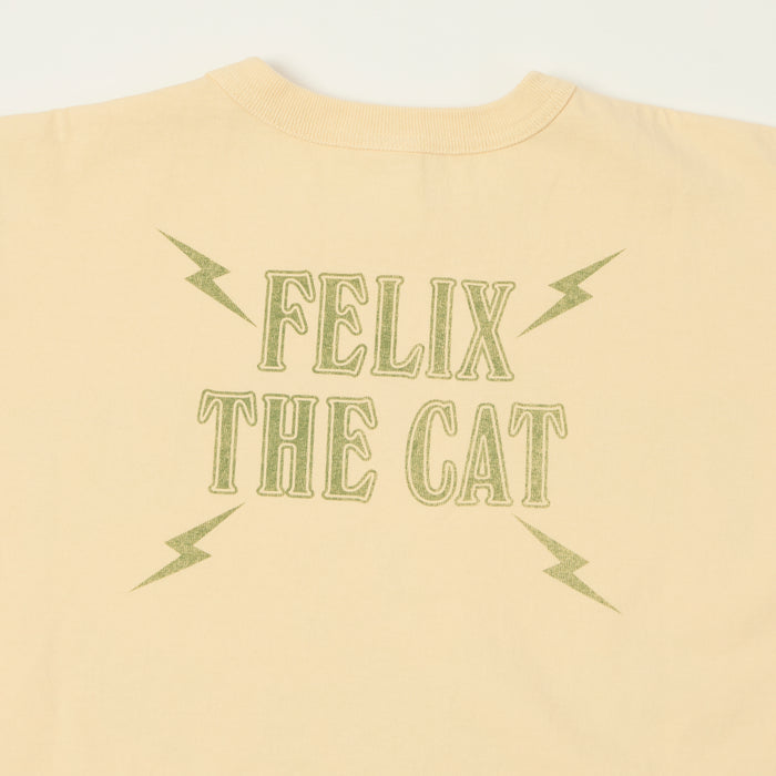 TOYS McCOY Felix The Cat 'World Famous' T-Shirt - Natural