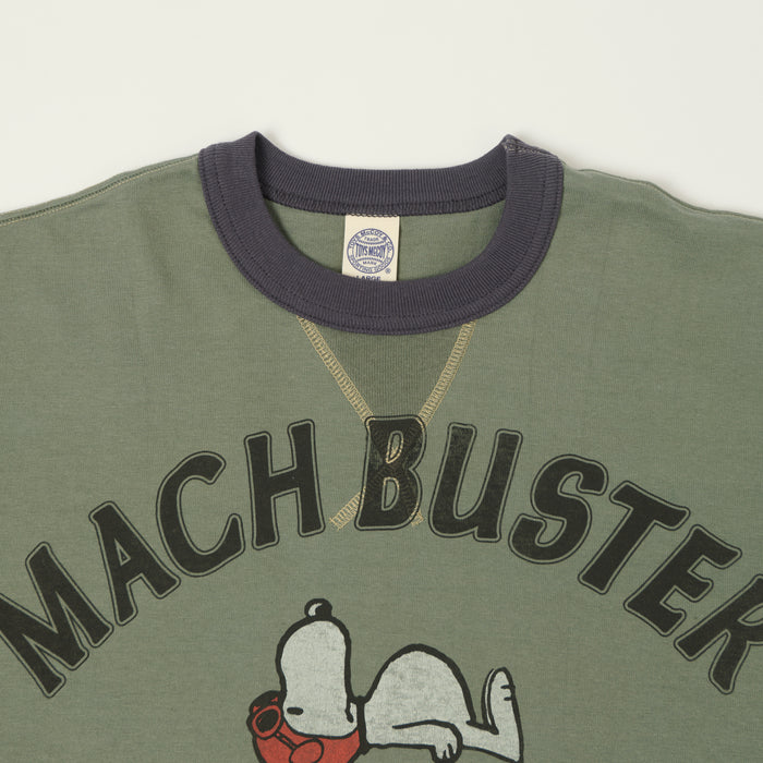 TOYS McCOY Peanuts 'Mach Buster' T-Shirt - Green