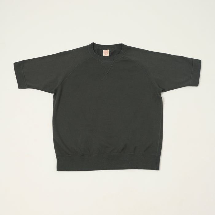 TOYS McCOY Short Sleeve Military Sweatshirt - Black
