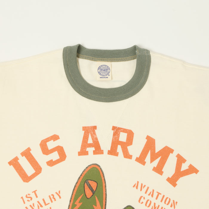 TOYS McCOY Snoopy 'U.S. Army' T-Shirt - Off White