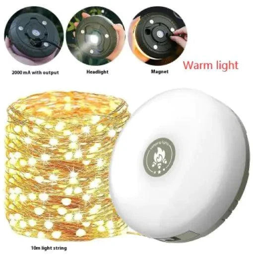 Mandotos TrailBlazer LED light strip showcasing flexible, colorful lighting with multiple brightness settings for outdoor or indoor use.