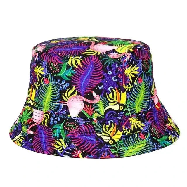 Mandotos UV Shield bucket hat in lightweight fabric with wide brim for sun protection, shown from front view.
