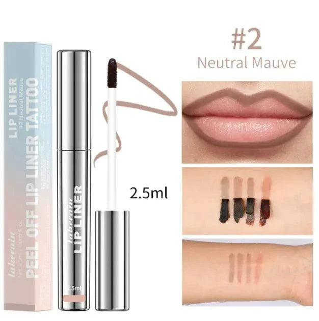 Mandotos Velvet Matte No-Transfer Lipstick in a sleek tube, showcasing its rich, smooth texture and deep matte finish.