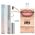 Mandotos Velvet Matte No-Transfer Lipstick in a sleek tube, showcasing smooth, vibrant lipstick with a matte finish.