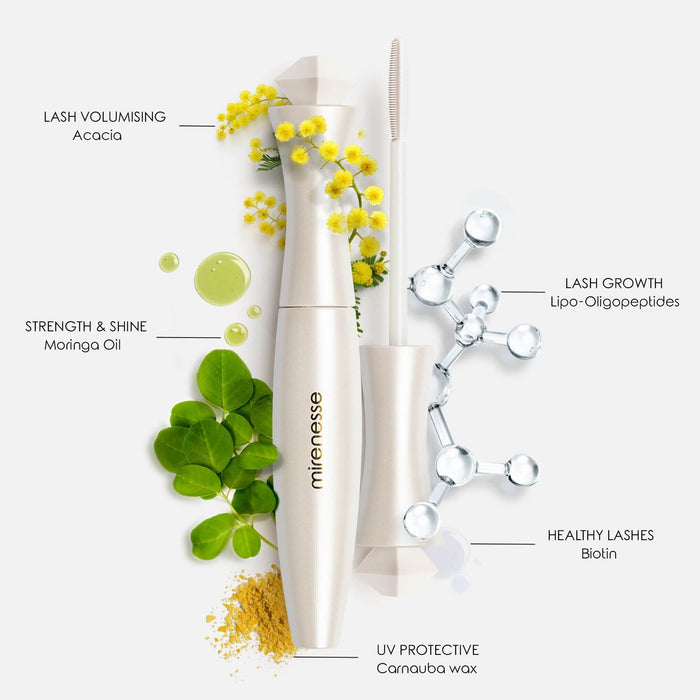 MIRENESSE MASCARA Vibralash Mega Volume Automatic Tubing Mascara + 4D Primer Kit