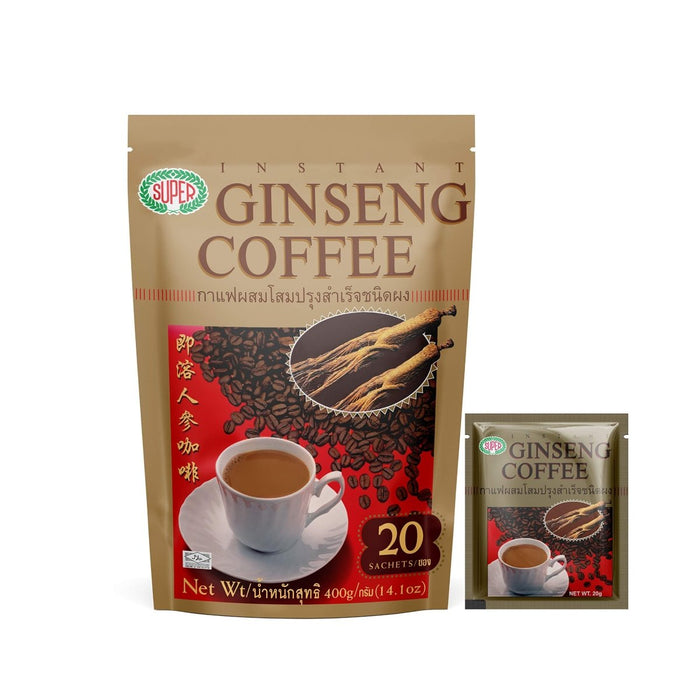 Bottle of VitalGinseng Brew by MANDOTOS INTERNATIONAL featuring a label with ginseng roots and herbal ingredients.