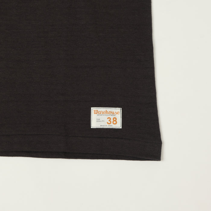 Warehouse & Co 4063 'No. 86' 3/4 Sleeve Football Tee - Black