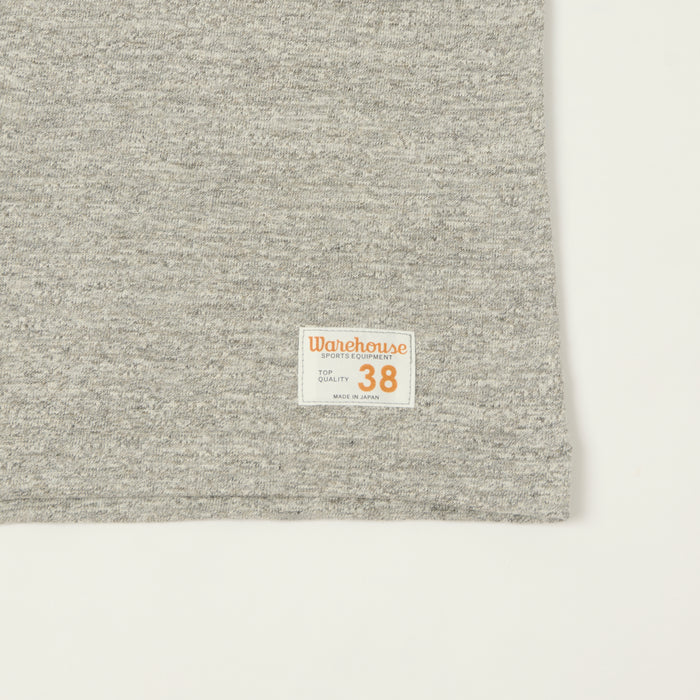 Warehouse & Co 4063 'No. 86' 3/4 Sleeve Football Tee - Heather Grey