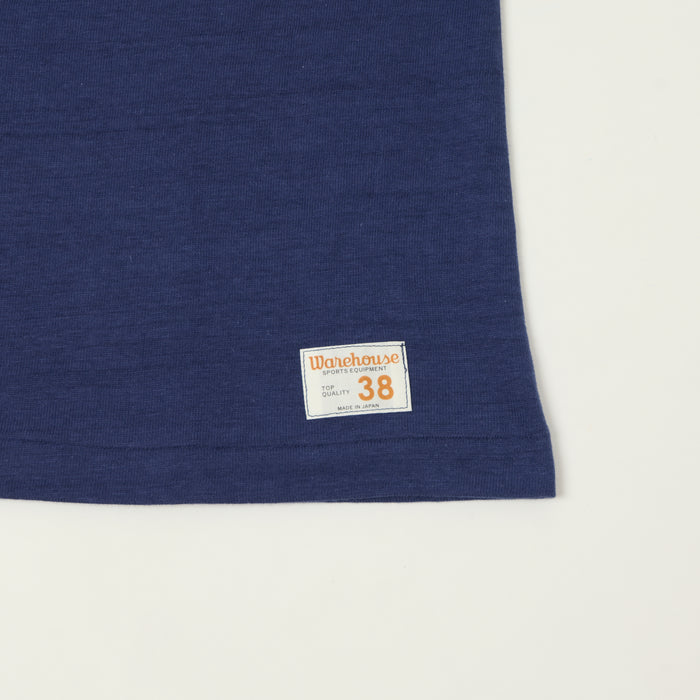 Warehouse & Co 4063 'No. 86' 3/4 Sleeve Football Tee - Navy