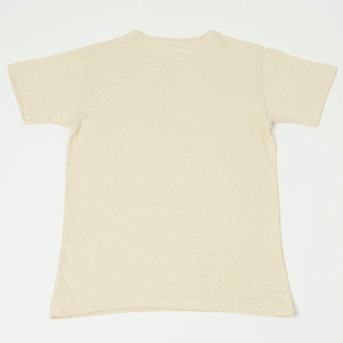 Warehouse & Co 4091 Duck Digger 'SHS' Skivvy T-Shirt - Beige