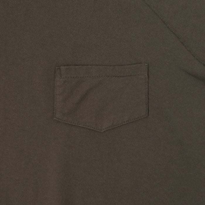 Warehouse & Co 4105 Short Sleeve Pocket Sweatshirt - Charcoal
