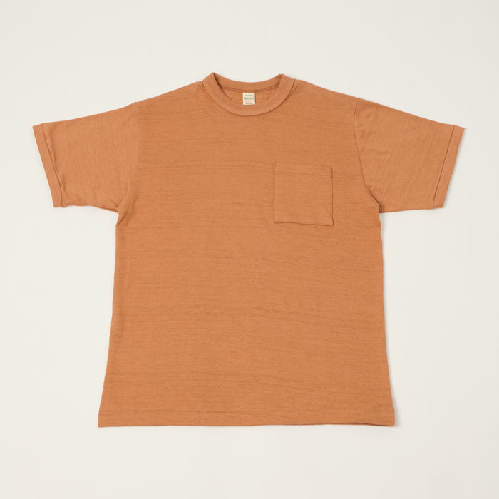 Warehouse & Co 4601 Pocket T-Shirt - Dark Salmon