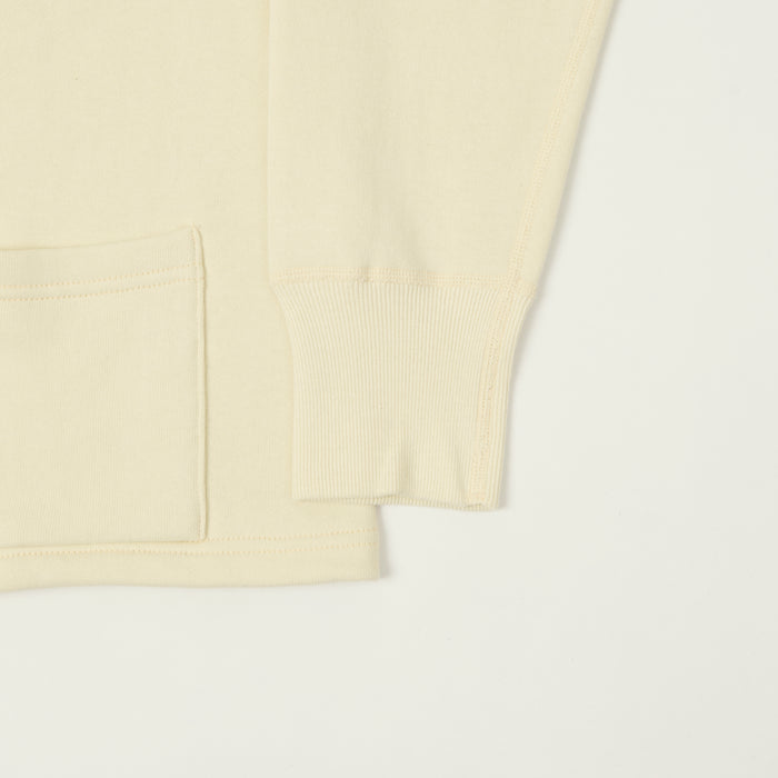 Warehouse & Co 'Duck Digger' 498 Sweat Cardigan - Beige