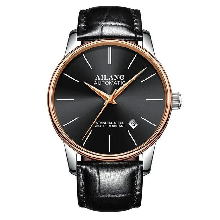 Black rose gold black