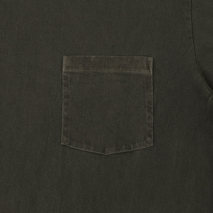 Whitesville Pigment Dye Pocket T-Shirt - Black