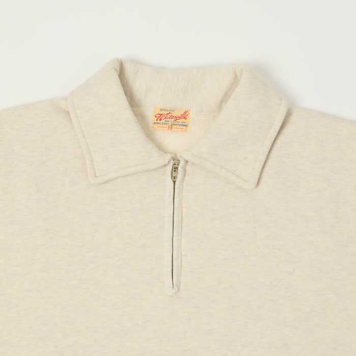 Whitesville Quarter Zip Sweatshirt - Oatmeal