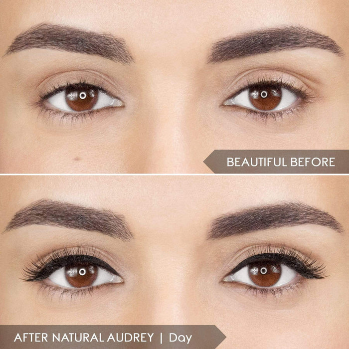 MIRENESSE LASHES Winner Best Magnomatic Magnetic Eyeliner + 5d Lashes  -  Natural Audrey