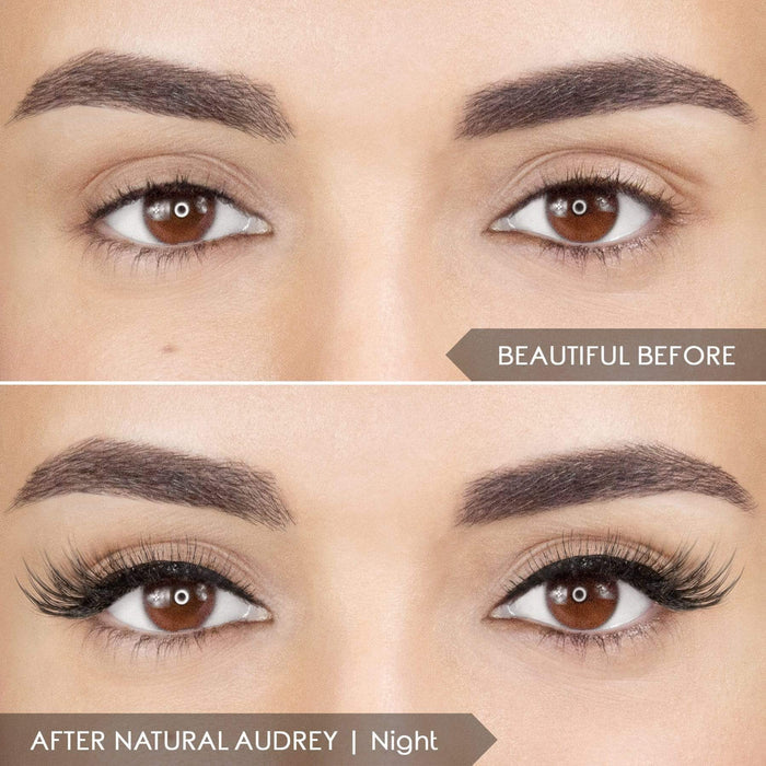 MIRENESSE LASHES Winner Best Magnomatic Magnetic Eyeliner + 5d Lashes  -  Natural Audrey