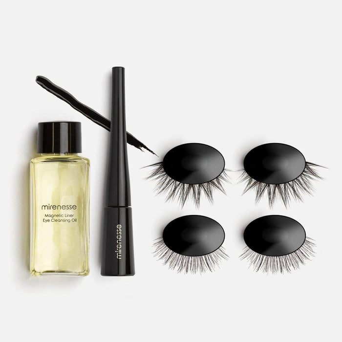 MIRENESSE LASHES Winner Best Magnomatic Magnetic Eyeliner + 5d Lashes  -  Natural Audrey