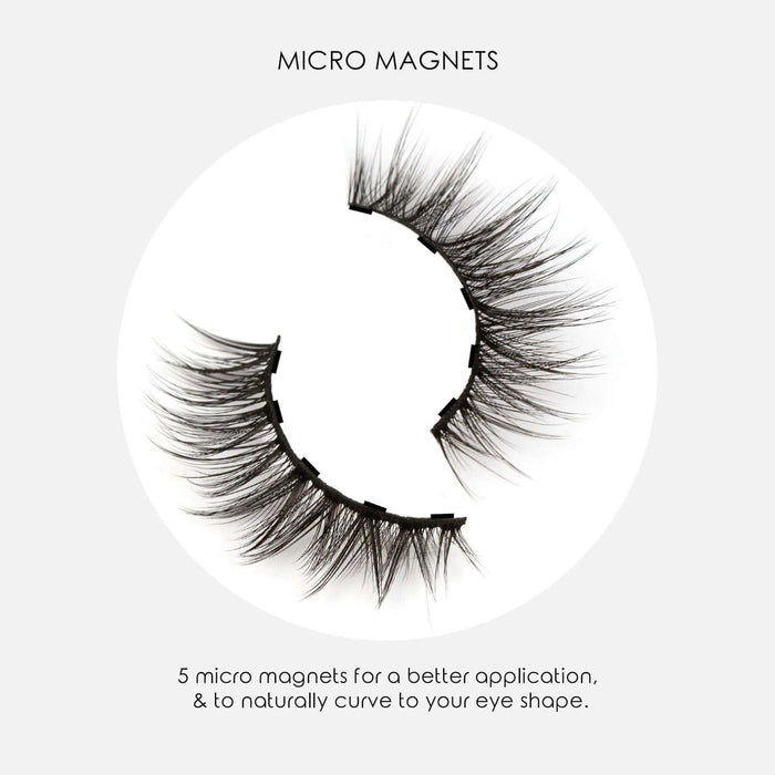 MIRENESSE LASHES Winner Best Magnomatic Magnetic Eyeliner + 5d Lashes  -  Natural Audrey