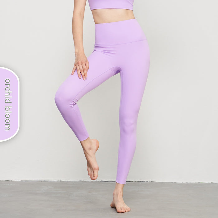 Women's Fashion Casual Solid Color High Waist Hip Lift Yoga Pants