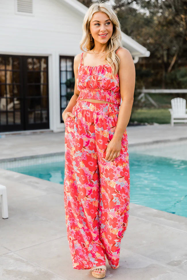 Women's Fashionable Wide-leg Trousers Suit