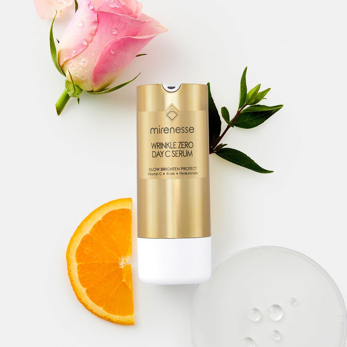 MIRENESSE SKINCARE 30g/ 1.05oz Wrinkle Zero Day C Serum - Ferrulic + Tranexamic Acid