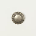 Yuketen 1 1/4" Concho Pin  - Nickel Silver