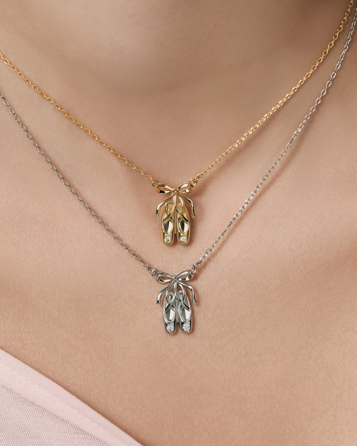 YVIS Ballet Brass Necklace - Swanlake Collection