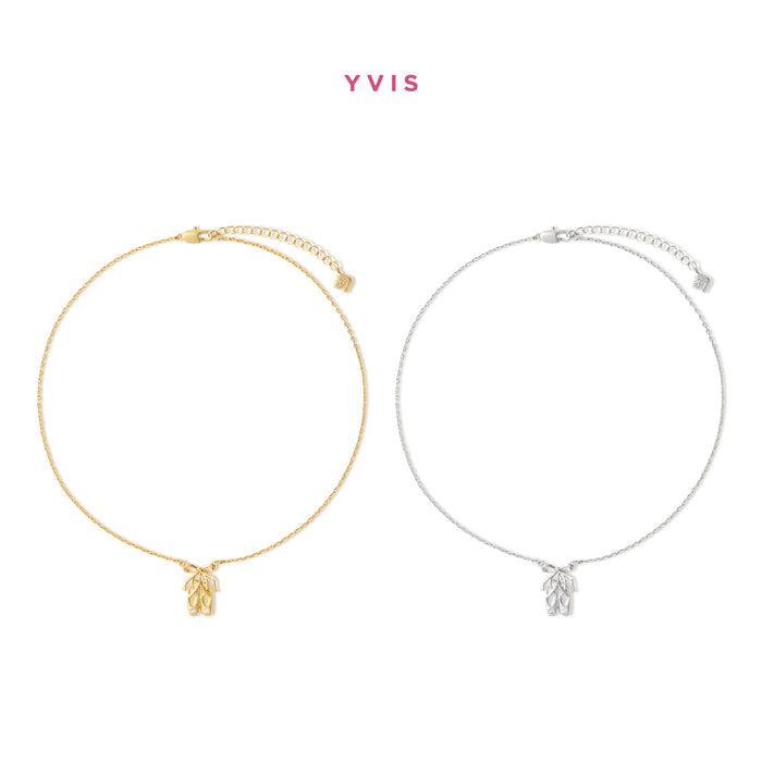 YVIS Ballet Brass Necklace - Swanlake Collection