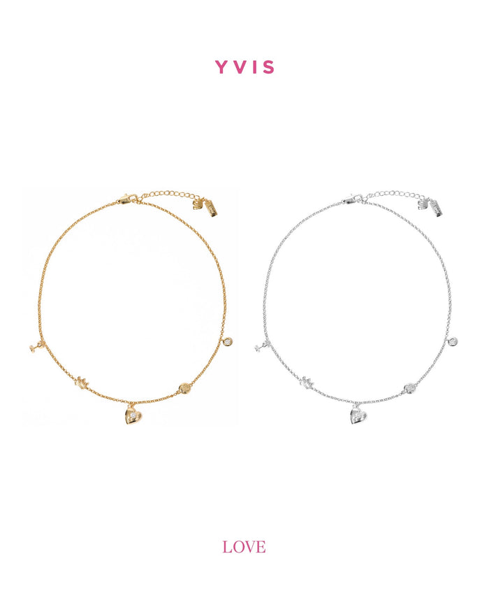 YVIS Bird Eye View Brass Necklace - YVIS x BIRD EYE VIEW