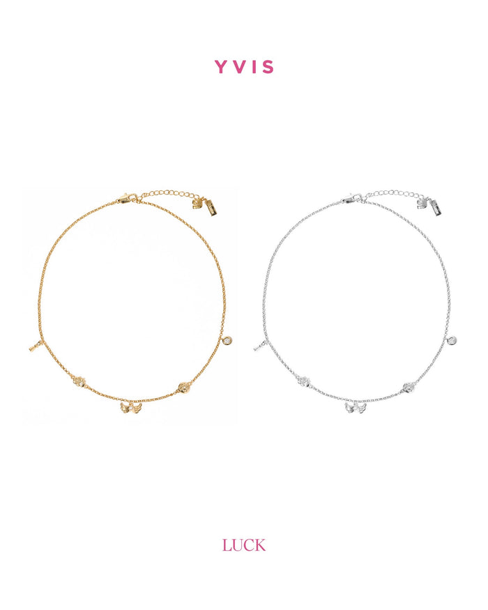 YVIS Bird Eye View Brass Necklace - YVIS x BIRD EYE VIEW