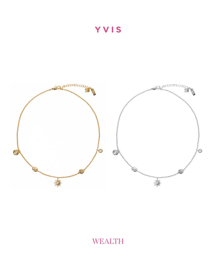 YVIS Bird Eye View Brass Necklace - YVIS x BIRD EYE VIEW