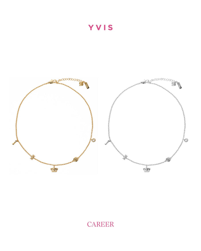 YVIS Bird Eye View Brass Necklace - YVIS x BIRD EYE VIEW