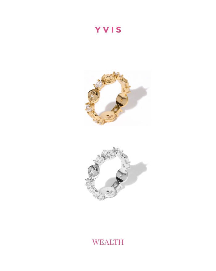 YVIS Bird Eye View Brass Ring - YVIS x BIRD EYE VIEW