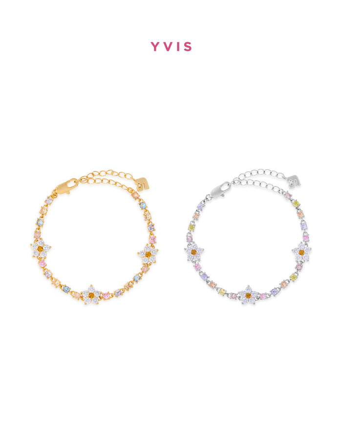 YVIS Bluma Brass Bracelet - Posy Collection