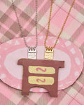 YVIS Calendar Brass Necklace - Casa Collection