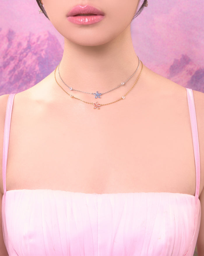 YVIS Camia Brass Necklace - Posy Collection