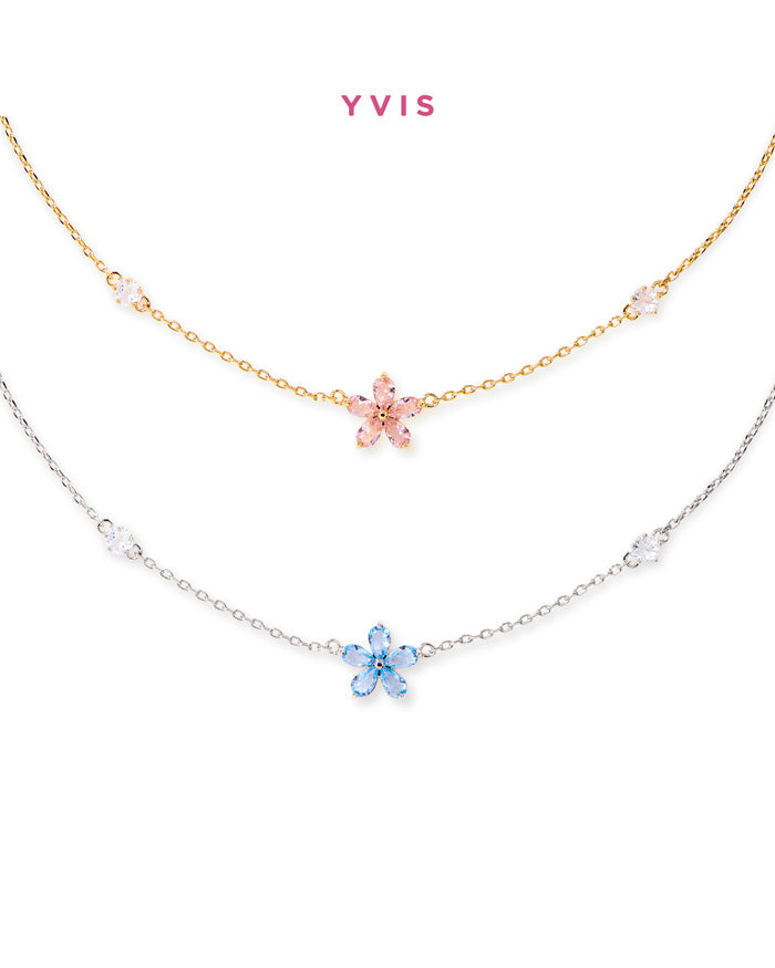 YVIS Camia Brass Necklace - Posy Collection