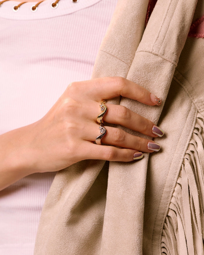 YVIS Canyon glow Brass Ring - Howdy Collection