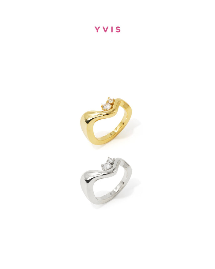 YVIS Canyon glow Brass Ring - Howdy Collection