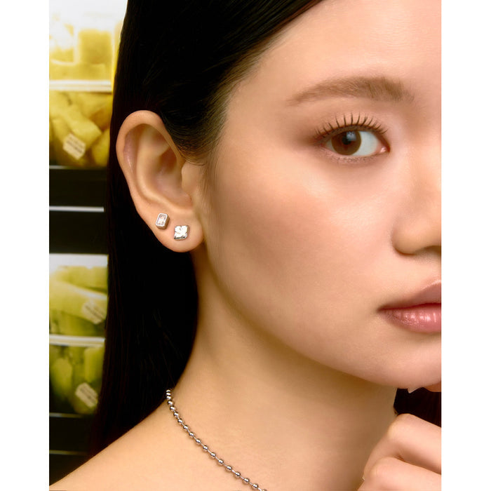 YVIS City Noise Brass Stud Earrings Set