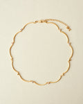 YVIS Cornice Brass Necklace - FUNDAMENTAL Mitr X YVIS