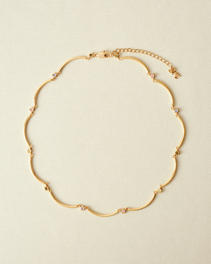 YVIS Cornice Brass Necklace - FUNDAMENTAL Mitr X YVIS