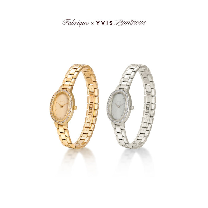 YVIS Lady Prim Luminious Timepiece (Stainless Steel) - YVIS X FABRIQUE